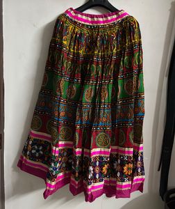 Vibrant Embroidered Ethnic Skirt