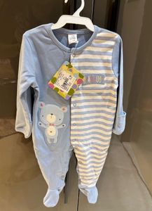 Cute Baby Bear Footie Pajamas