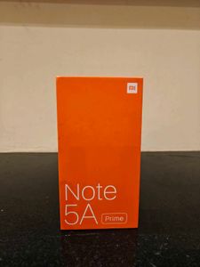 Xiaomi Redmi Note 5A Prime Box