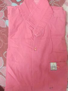 Men's Printed Casual 2half 1full shirt