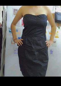 H&amp;M Tube Black Dress
