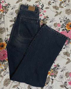 Stylish Denim Cargo Jeans charcoal