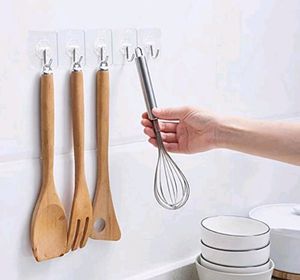 Waterproof Transparent Stainless Steel Hooks -20