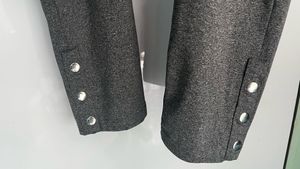 Business-Casual Plus Size Grey Pants