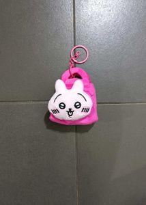 Cute Bunny Plush Keychain