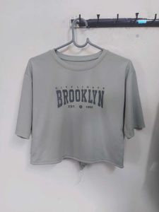women 2 side printed t shirt.