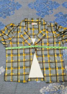 Chic Plaid Blazer Dress Set