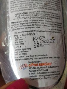 Salicylic Acid Face Wash For Pimple