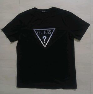 Guess Black T-shirt with Logo