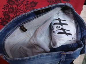 Multiple Unisex Blue Denim Jeans