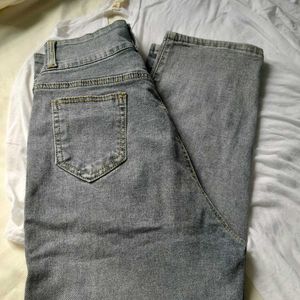 Blue Boyfriend Jeans