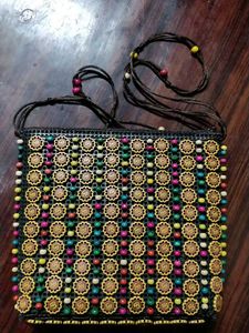 Vintage Beaded Shoulder Bag