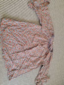 Vintage Floral Print top