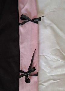 Black &amp; Pink Coquette Gym pants
