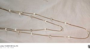 Sparkling two Layered Beaded long chain