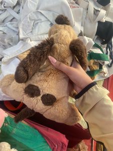 Cute Brown Plush Dog Toy