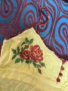 Floral Embroidered Tank Top