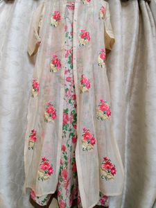 Long Kurti With Over Coat