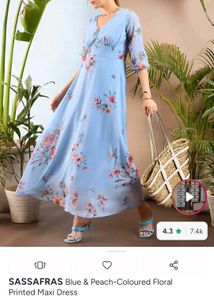 Beautiful Floral Maxi Dress