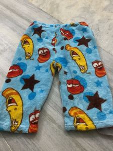 Larva Cartoon Print Pyjama Pants