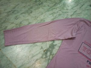Pink Full Sleeves T Shirt