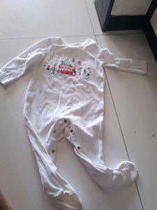 Baby's First Christmas Sleepsuit