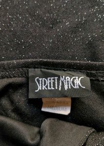 Sparkly Black Halter Neck Top