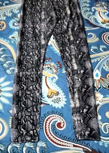 VELVET PRINTED LEGGING/TIGHT