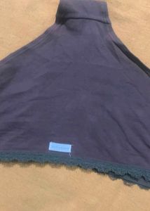 Comfortable Mauve Lace Trim Briefs