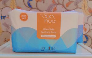 Nua XL+ Ultra Safe Sanitary Pads Pack 60