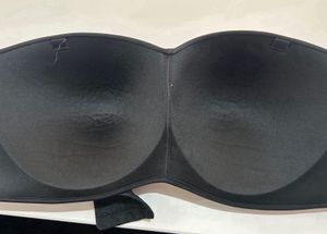 Strapless Black Bra- 38D (best condition)