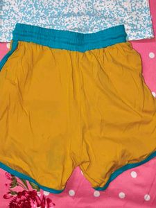 Cute LA Tank &amp; Smiley Shorts Set