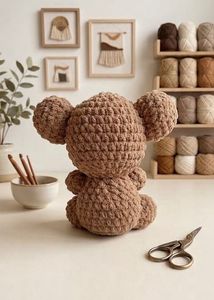 Handmade Crochet Koala Plush Toy