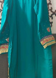 Full Embroidered Suit with Plain Salwar