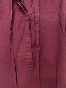 Bossini Burgundy Blouse/ Office wear