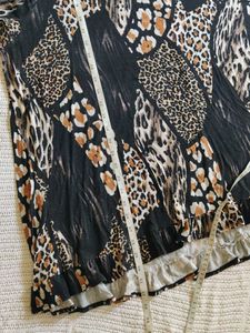 Leopard Print Tunic Top