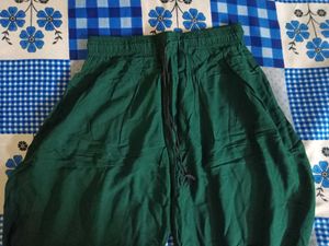 Comfortable Green Palazzos