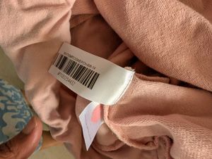Women's Dusty Peach / Blush Pink Hooded Sweatshirt