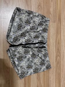 Leopard Print Lounge Shorts