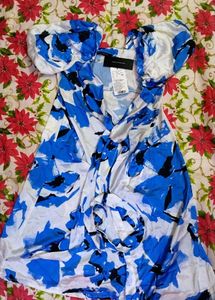 French Connection Floral Wrap Dress