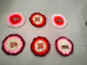 2 pairs.Total 6 pieces.Handmade with love