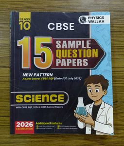 Class 10th CBSE Science 15 Sample Papers