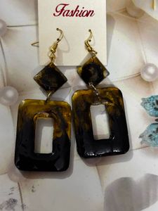 Rose &amp; Shoe Resin Keychain with 1 Earrings 3 combo
