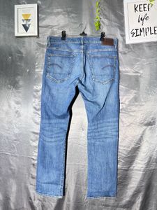 G STAR RAW Men's Blue Denim Jeans