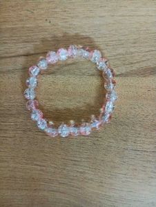 PINK BEADED BRACELET