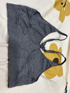 Puma Gray Sports Bra - Excellent Condition