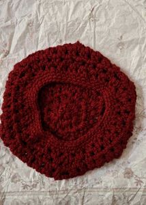 Crocheted Beret Hat