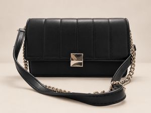 miragio classic black sling bag