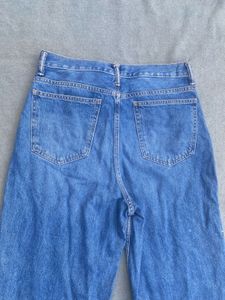 💯 Vintage Blue Denim Jeans | Wide Leg Baggy Fit
