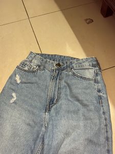 Highwaist Boyfriend Fit Jean Size 25.5 To 26 Inch